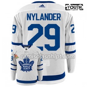 Camisola Toronto Maple Leafs WILLIAM NYLANDER 29 Adidas Branco Authentic - Criança